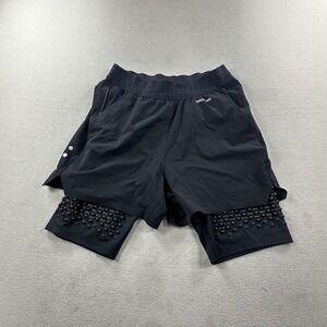 Omorpho Shorts Mens Medium Black G-Short 2-in-1 Weighted Training Running